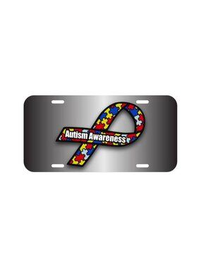NEW Autism Awareness Aluminum License Plate CAR SUV Truck
